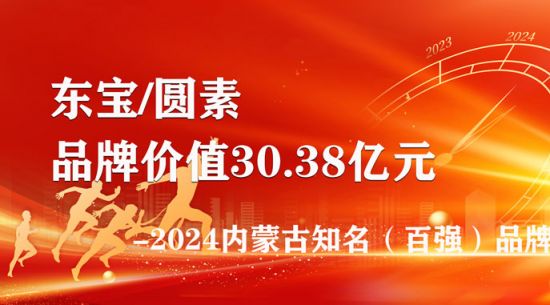 在传承中传递品牌力量--东宝/圆素品牌价值冲破30亿大关